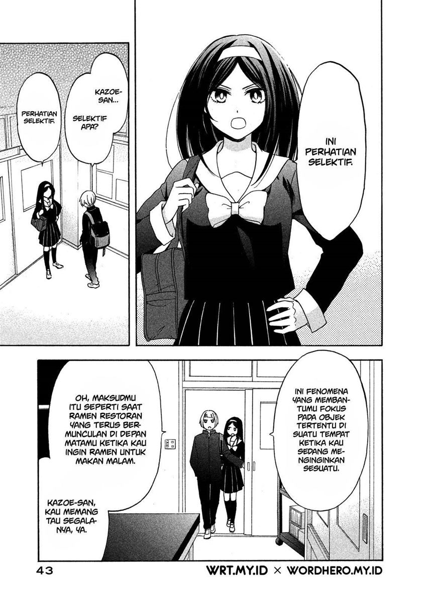 Hanazono and Kazoe’s Bizzare After School Rendezvous Chapter 03 Bahasa Indonesia